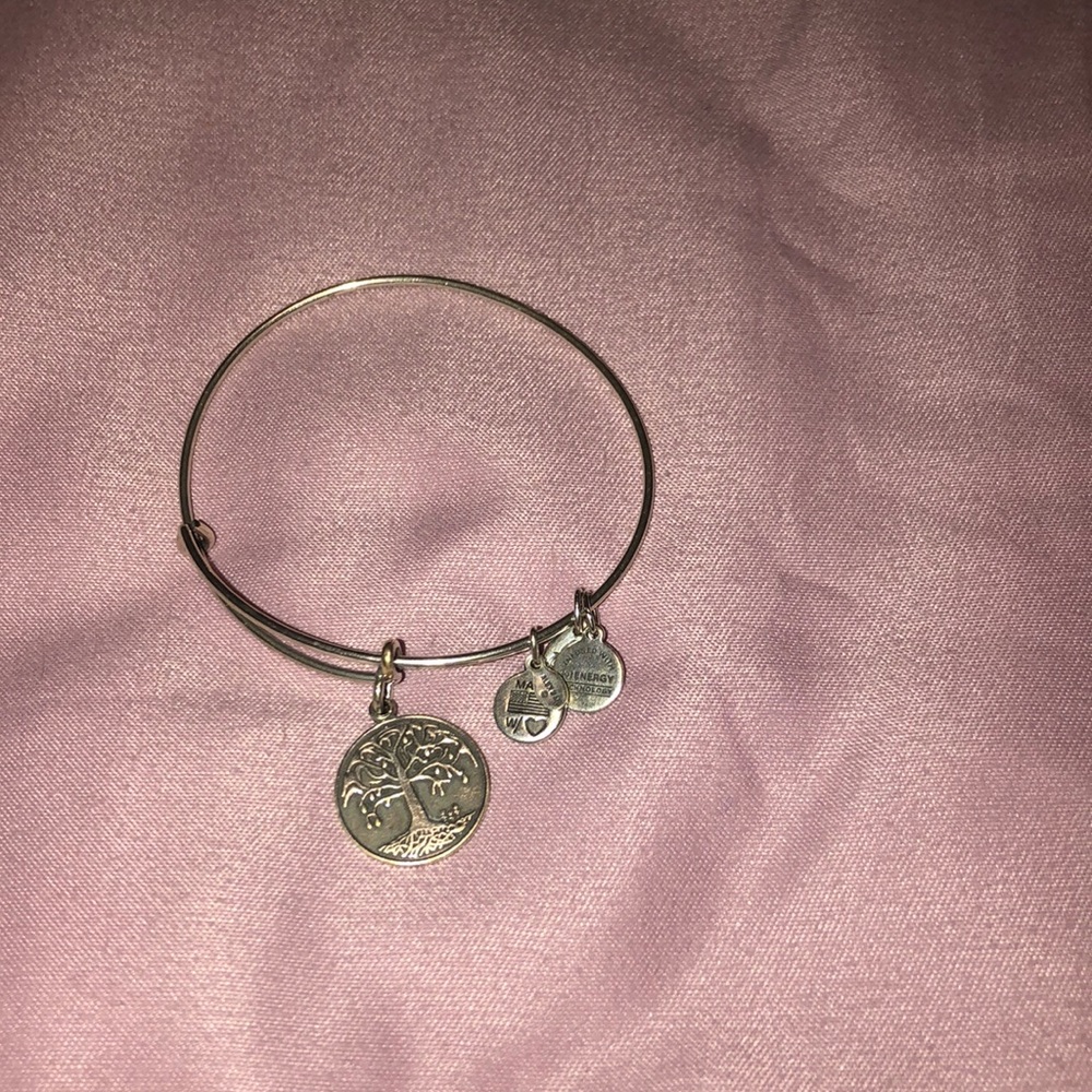 Alex and ani tree silver bracelet